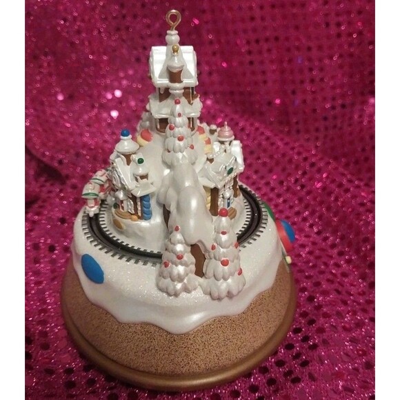 Hallmark Y2K 2006 Magic Ornament Rock Candy Railroad Sound Light Motion Keepsake - Picture 6 of 14
